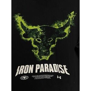Under Armour Hoodie Men S Loose Project Rock Iron Paradise Brahma Bull 1373567
